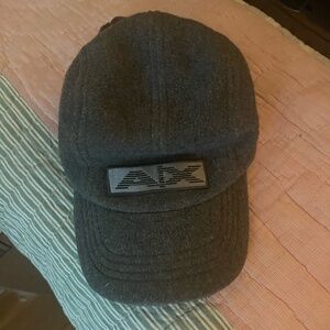 Armani Exchange A/X Grey felt cap